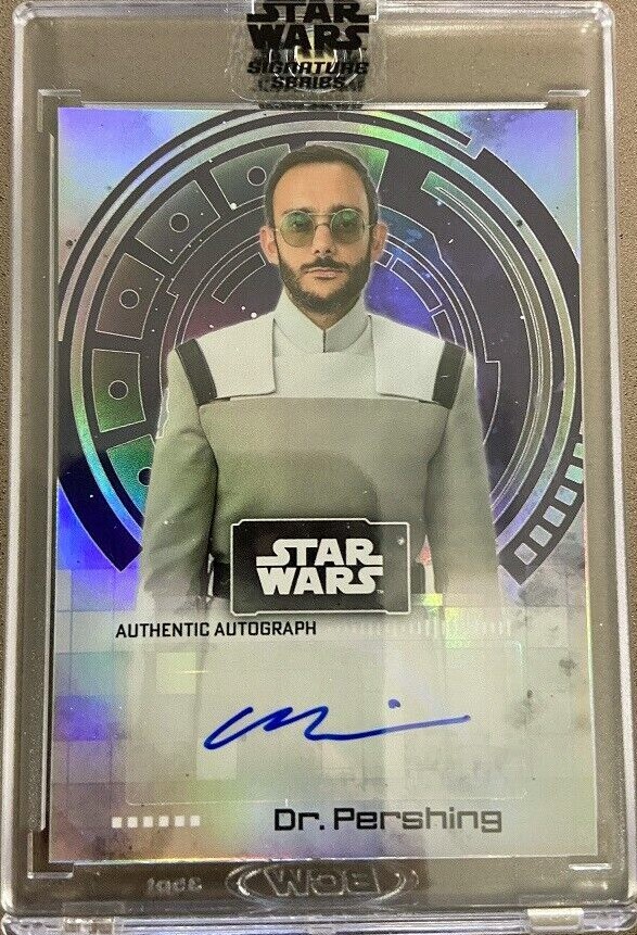 2022 Topps Star Wars Signature Series Autograph Omid Abtahi The Mandalorian