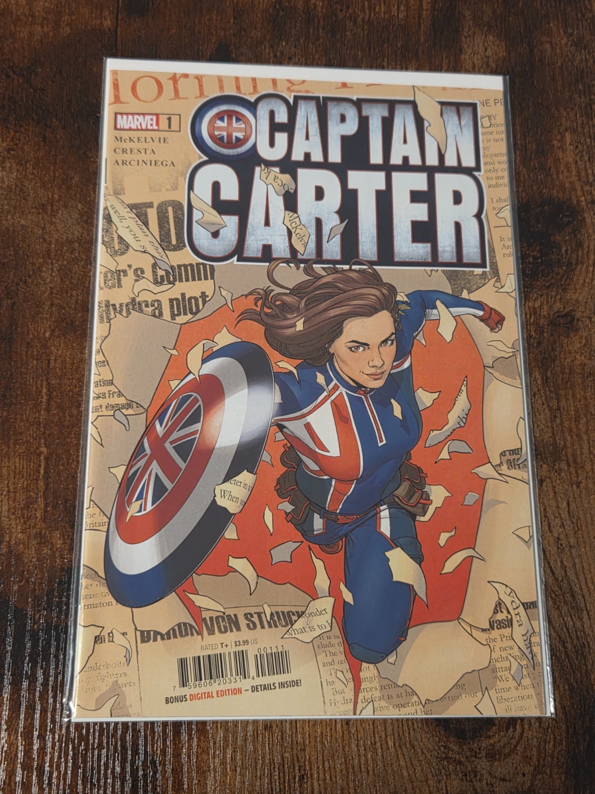 Captain Carter #1-5 Complete Comic Lot Run Set (Marvel, 2022) 1st Appearance