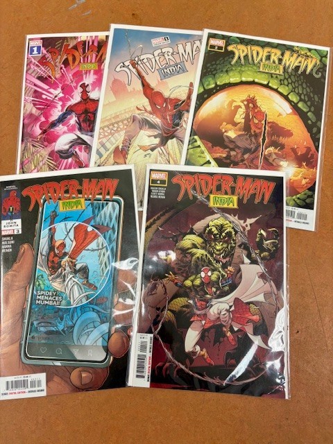 Spider-Man ~ Lot of 10 Marvel Comics ~ PB ~ Excellent in plastic protectors