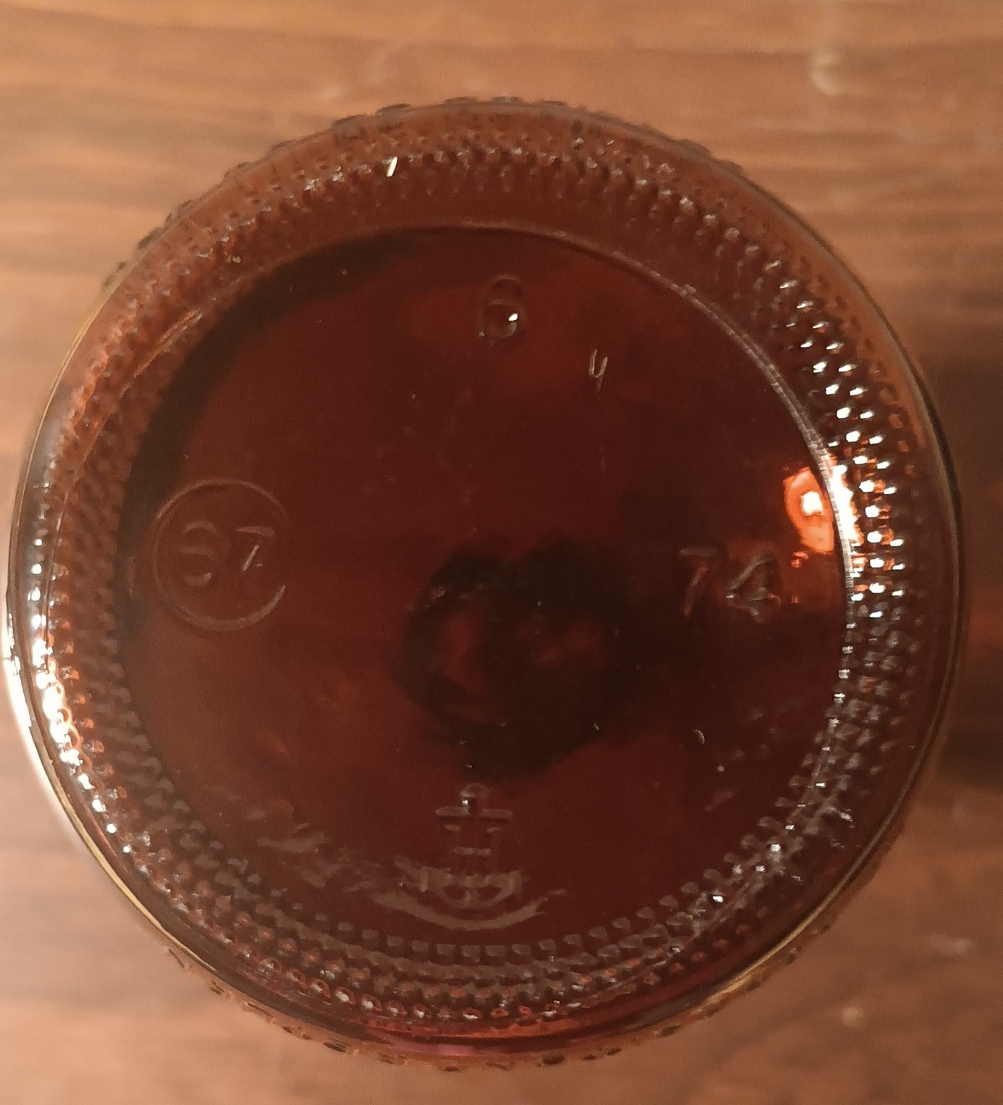 Vintage 1970’s Anheuser Busch Beer Bottle 12oz. Amber no lid