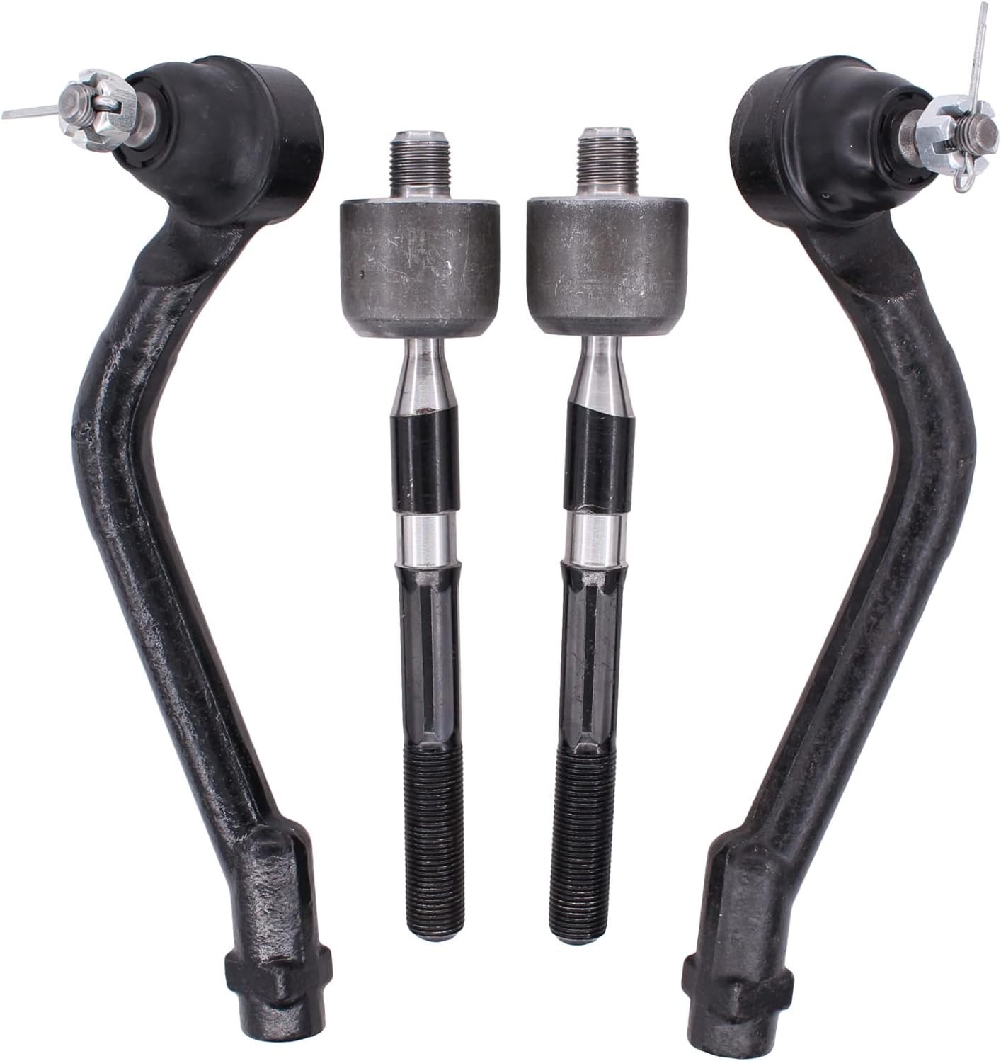 NewYall Front Inner and Outer Left Right Suspension Tie Rod Ends for Hyundai NEW