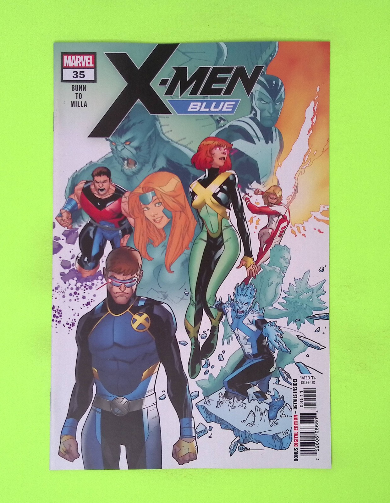 X-Men Blue #35 2018 Marvel Comics High Grade Comic Book W142-262