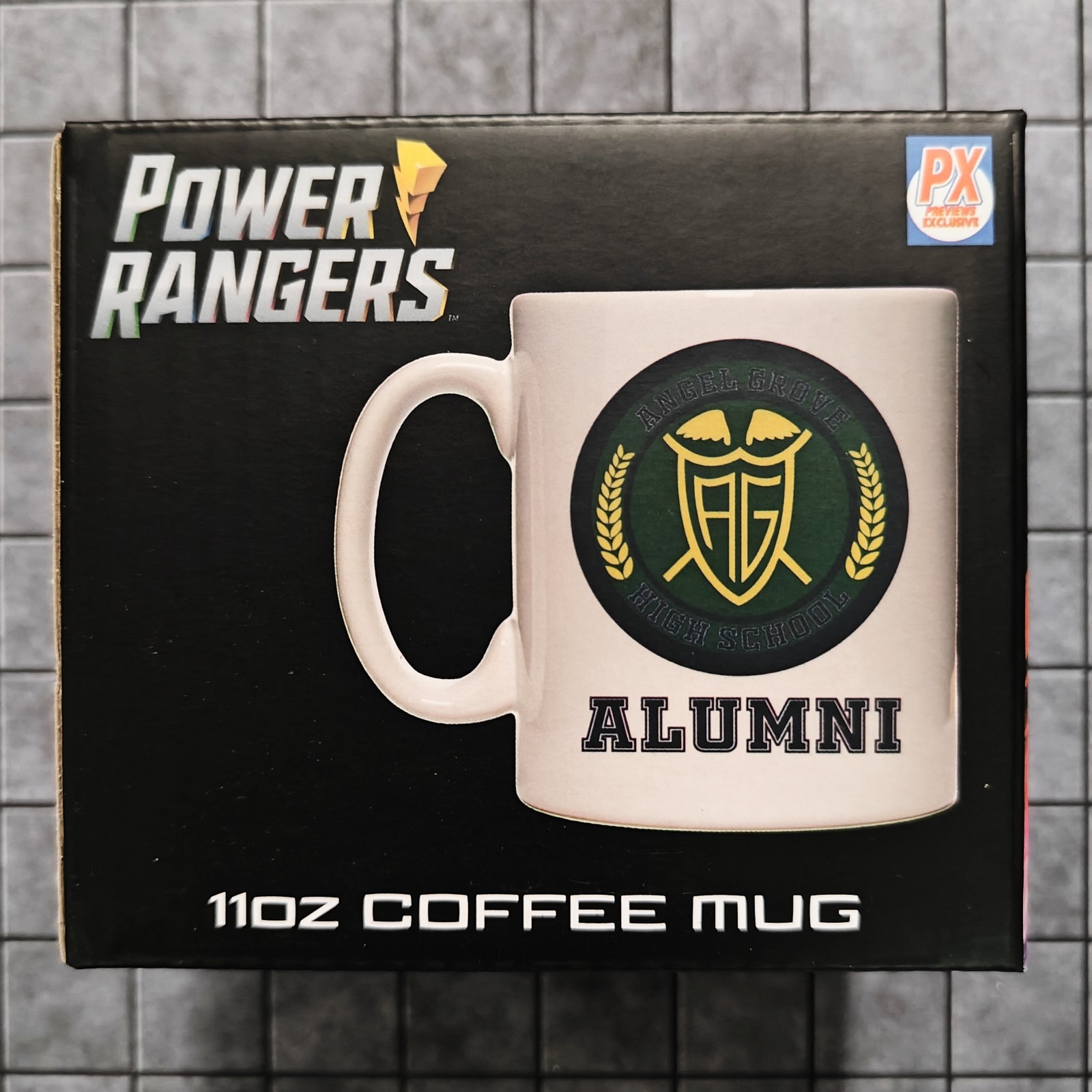 Might Morphin Power Rangers PX Exclusive Angel Grove Alumni 11 oz Coffee Mug