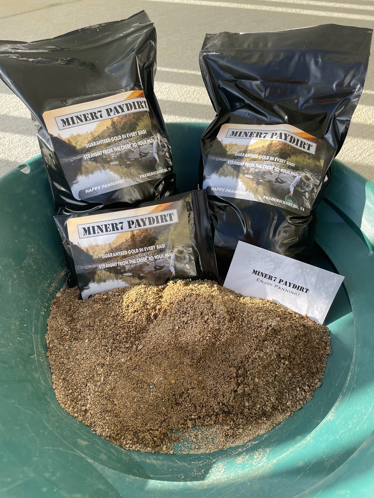 VA GOLD Paydirt Unsearched Gold Guaranteed Gold Concentrate