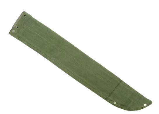 Original WWII Canvas British Machete Sheath OD Green | Free Shipping