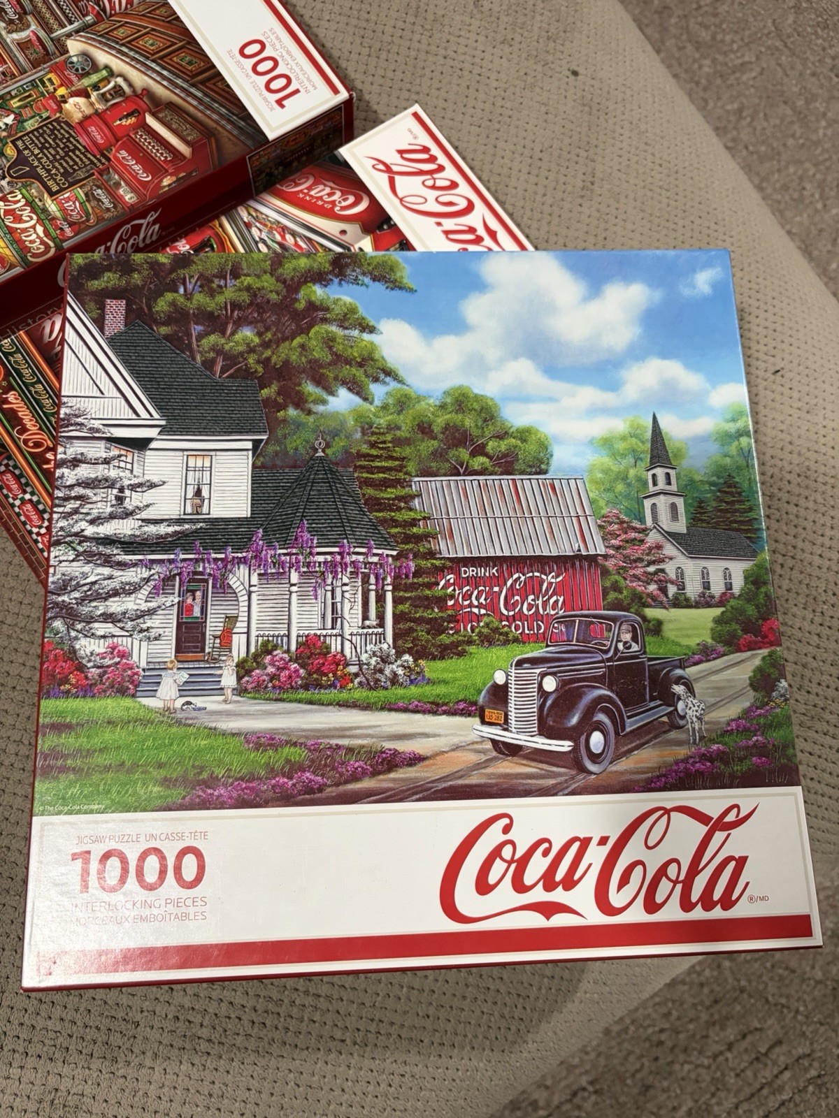 Coca Cola Jigsaw Puzzle 1000 Piece Set