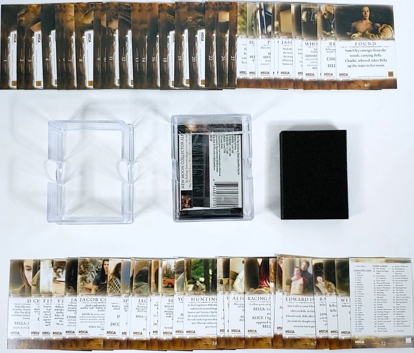 2009 NECA Twilight Saga New Moon Card Singles You Pick #1-72 Buy 2 Get 2 Free!