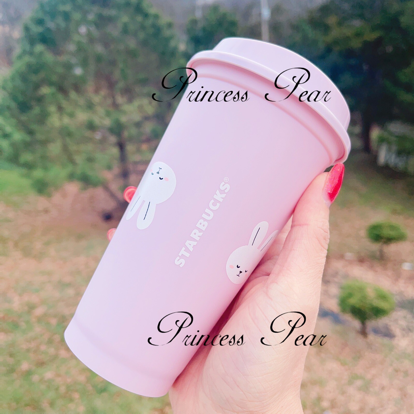 Starbucks Rabbit Reusable Cup Sleeve Stopper Bunny