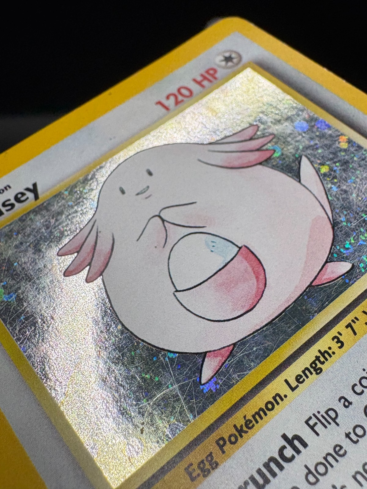 Pokémon TCG Base Set 2 Chansey 3/130 Holo Rare WOTC 1999 English 120 MP
