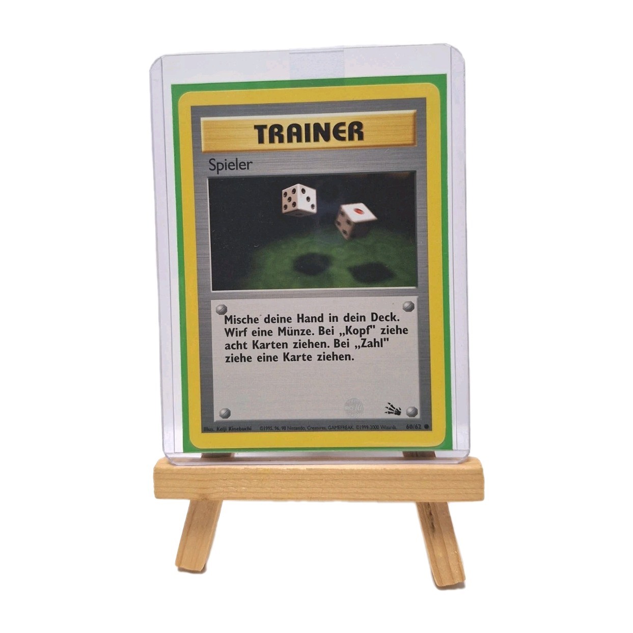 Pokemon Player 60/62 Fossil Near Mint – Excellent
