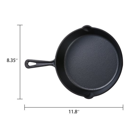 Ozark Trail 8″ Nonstick Cast Iron Skillet