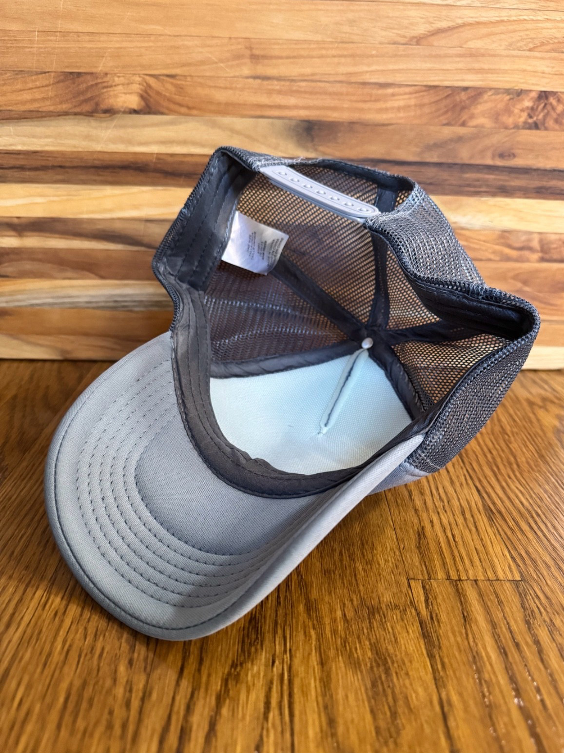 Disney Mickey Mouse Trucker Hat Mens Mesh Snapback Cap Gray One Size