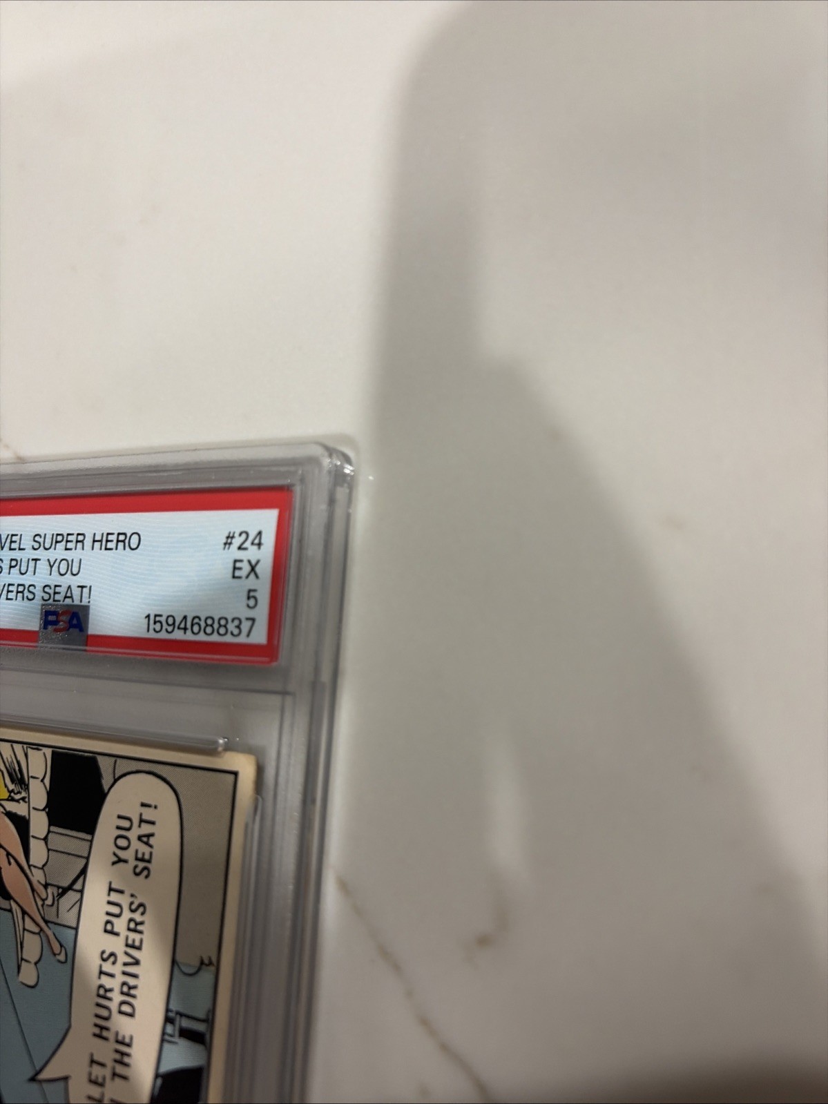 1966 Marvel Super Hero Daredevil # 24 PSA 5 Ex – Put You In The Drivers Seat!