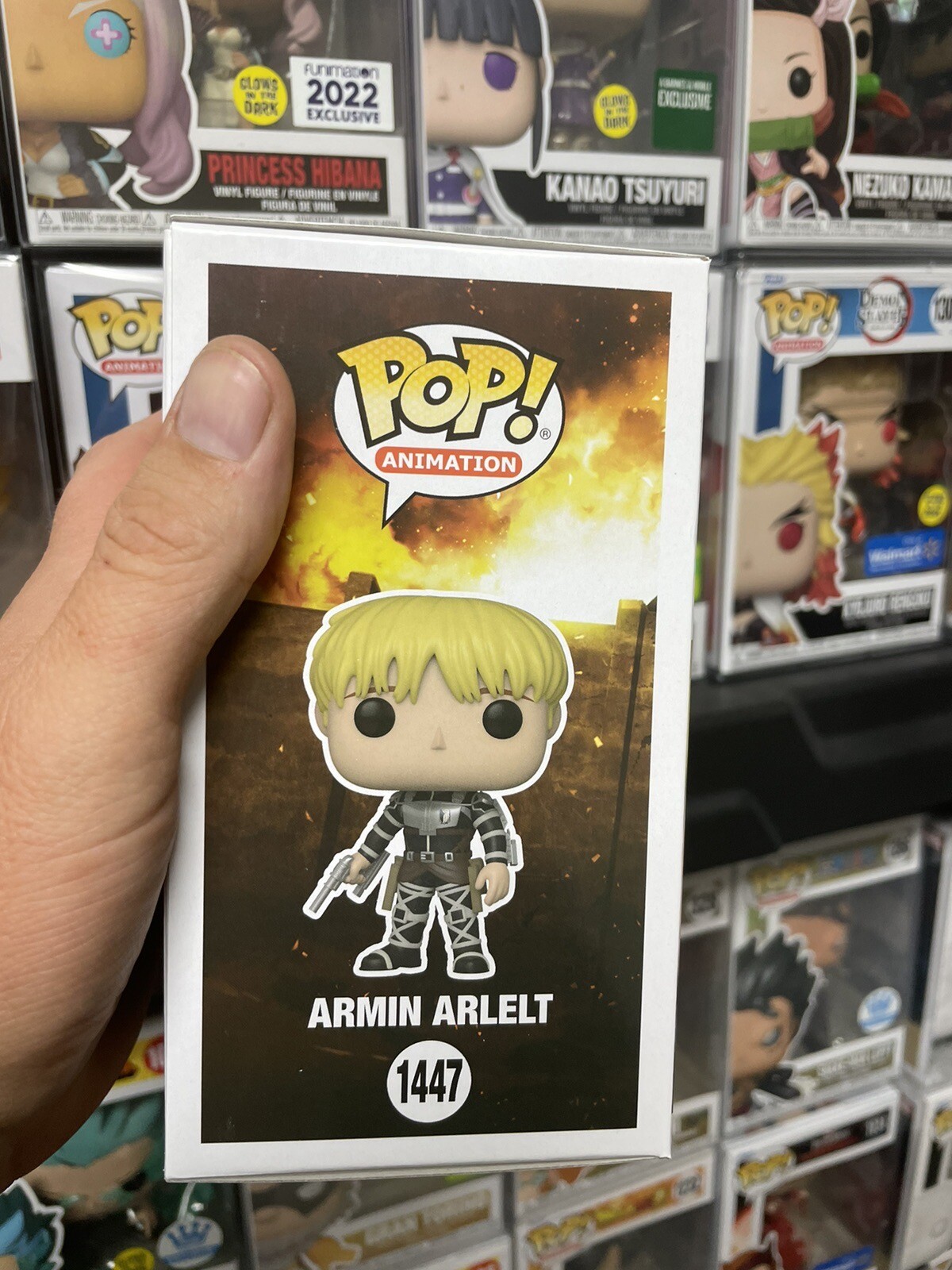 Funko Pop! Vinyl: Attack on Titan – Armin Arlelt #1447