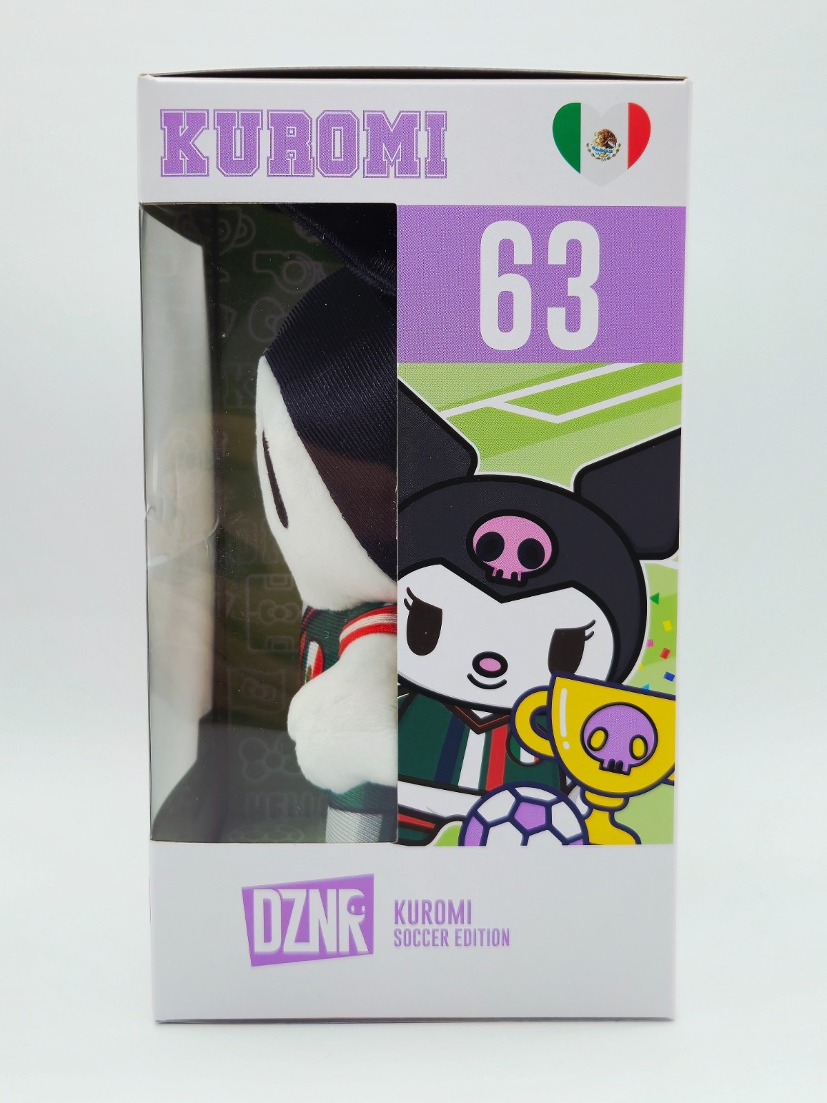 NEW! YuMe DZNR x Sanrio | RARE! KUROMI MEXICO-Soccer Edition | NIB-SHIPS FAST!