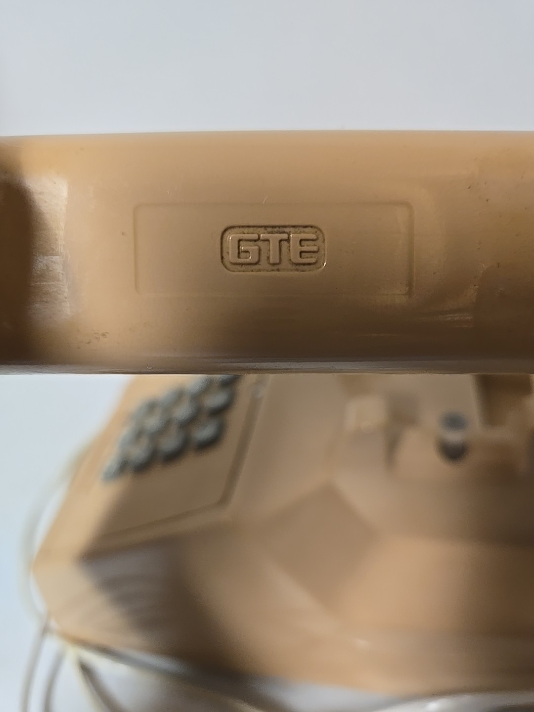 Vintage GTE Touch Tone Push Button Telephone Desk Phone Untested 1989