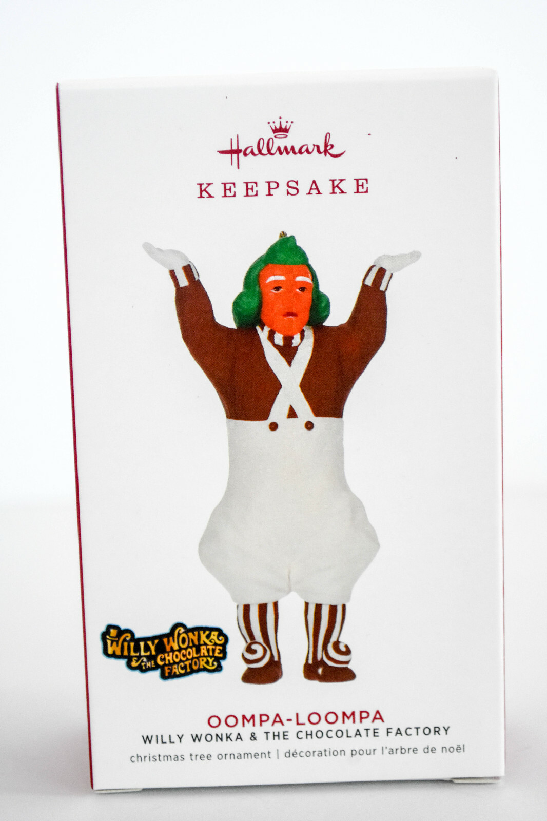 Hallmark Oompa-Loompa Willy Wanka Chocolate Factory Keepsake Ornament 2019