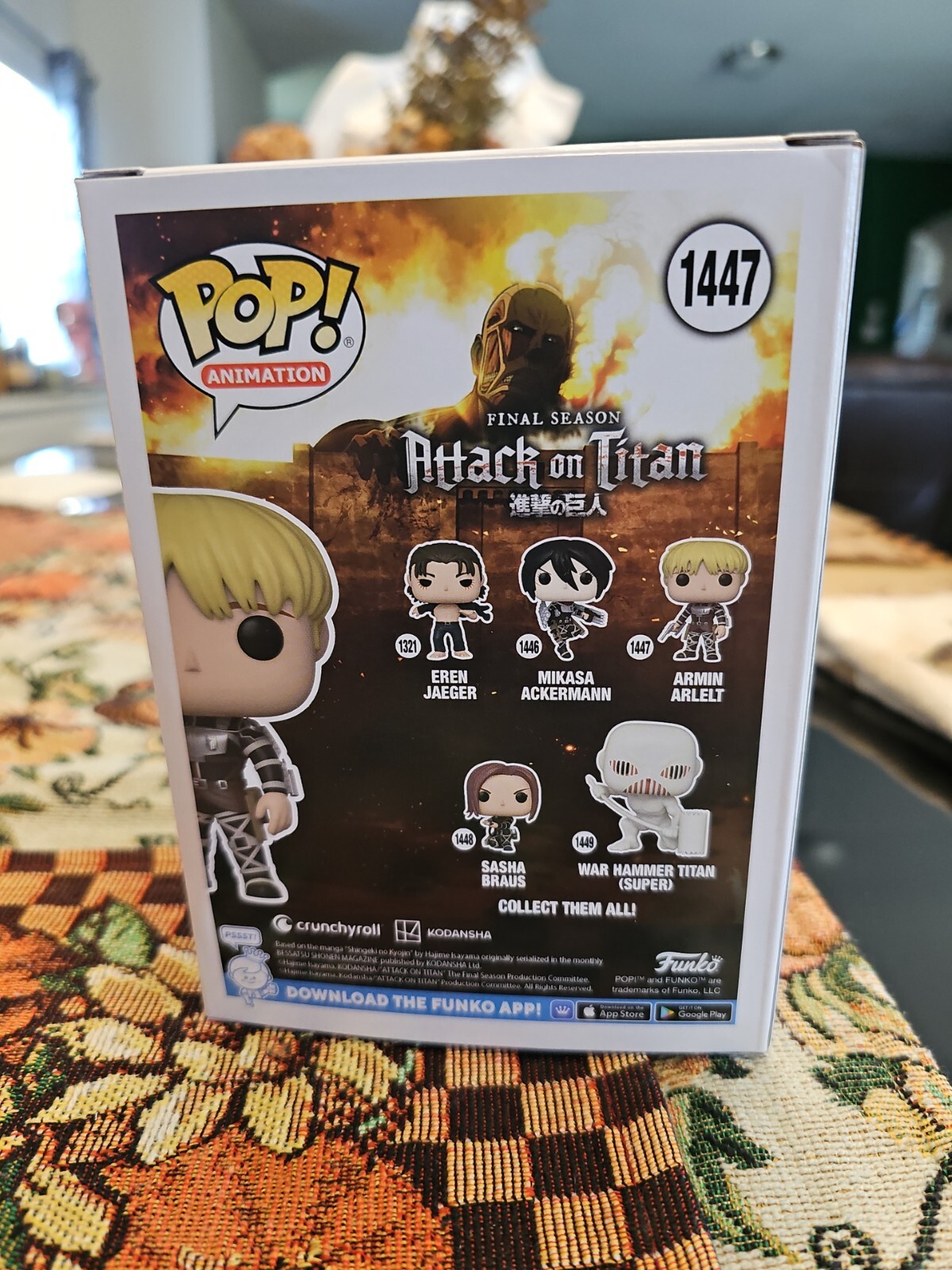 Funko Pop! Vinyl: Attack on Titan – Armin Arlelt #1447
