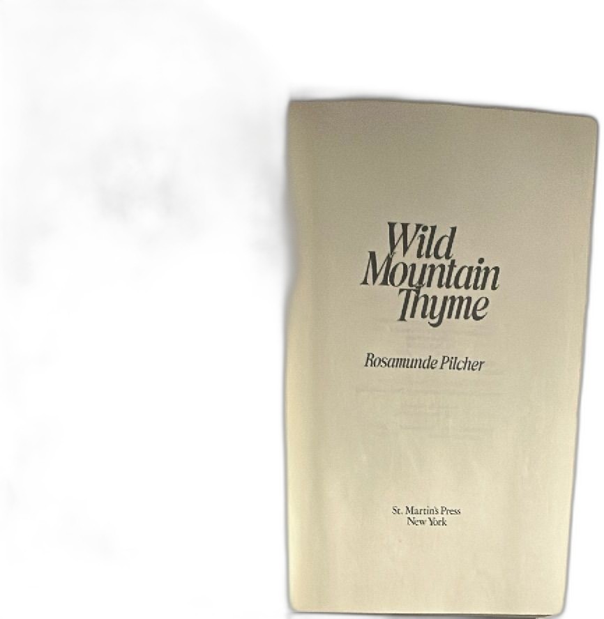 Wild Mountain Thyme Rosamunde Pilcher 1978 St Martins Press First Edition HC DJ