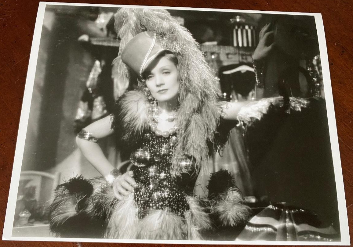 MARLENE DIETRICH VINTAGE ORIGINAL PHOTO HOLLYWOOD ACTRESS STYLISH SEXY POSE