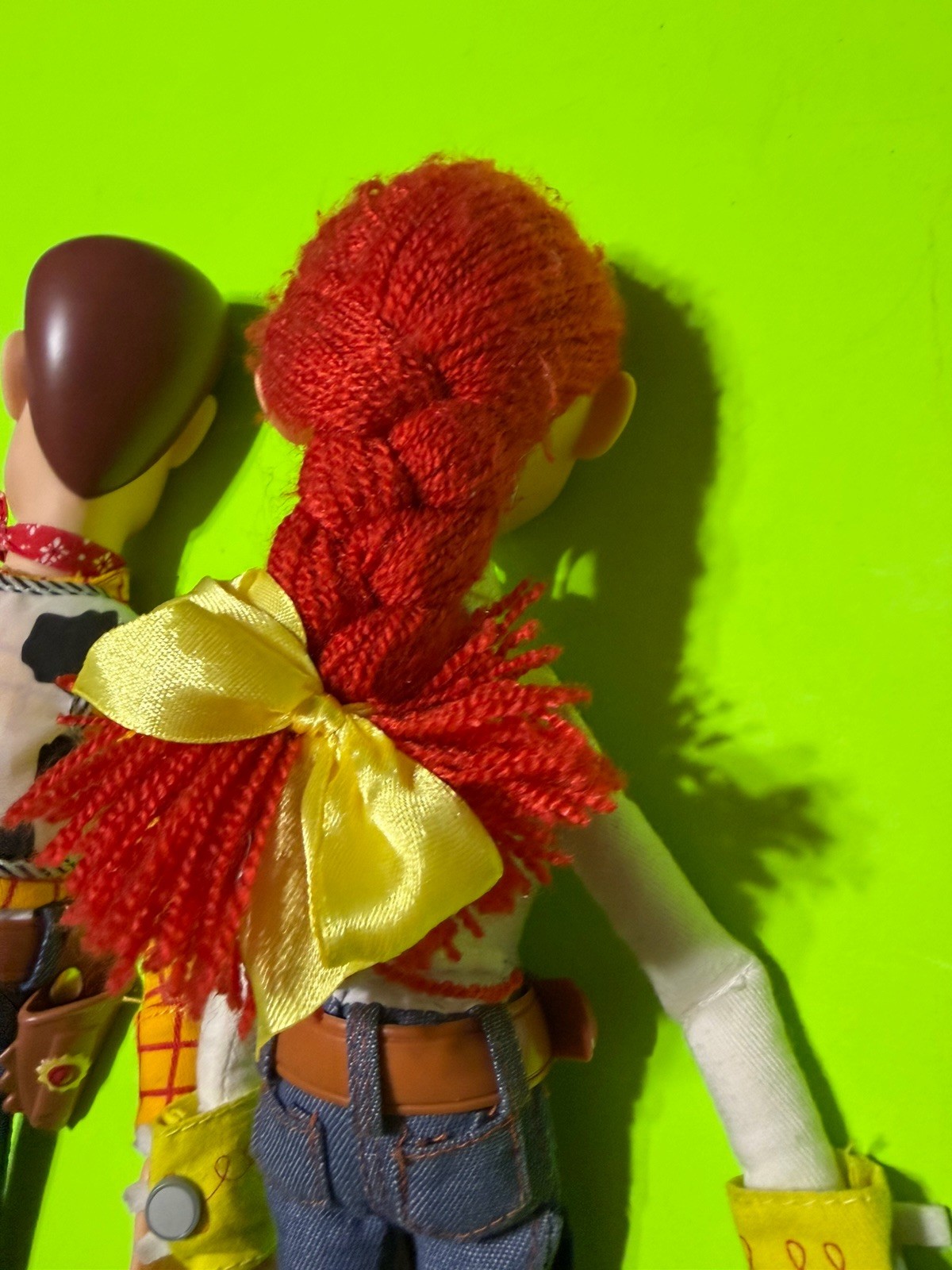 Woody And Jessie Talking Pull String 15” Dolls Disney Toy Story Tested Working
