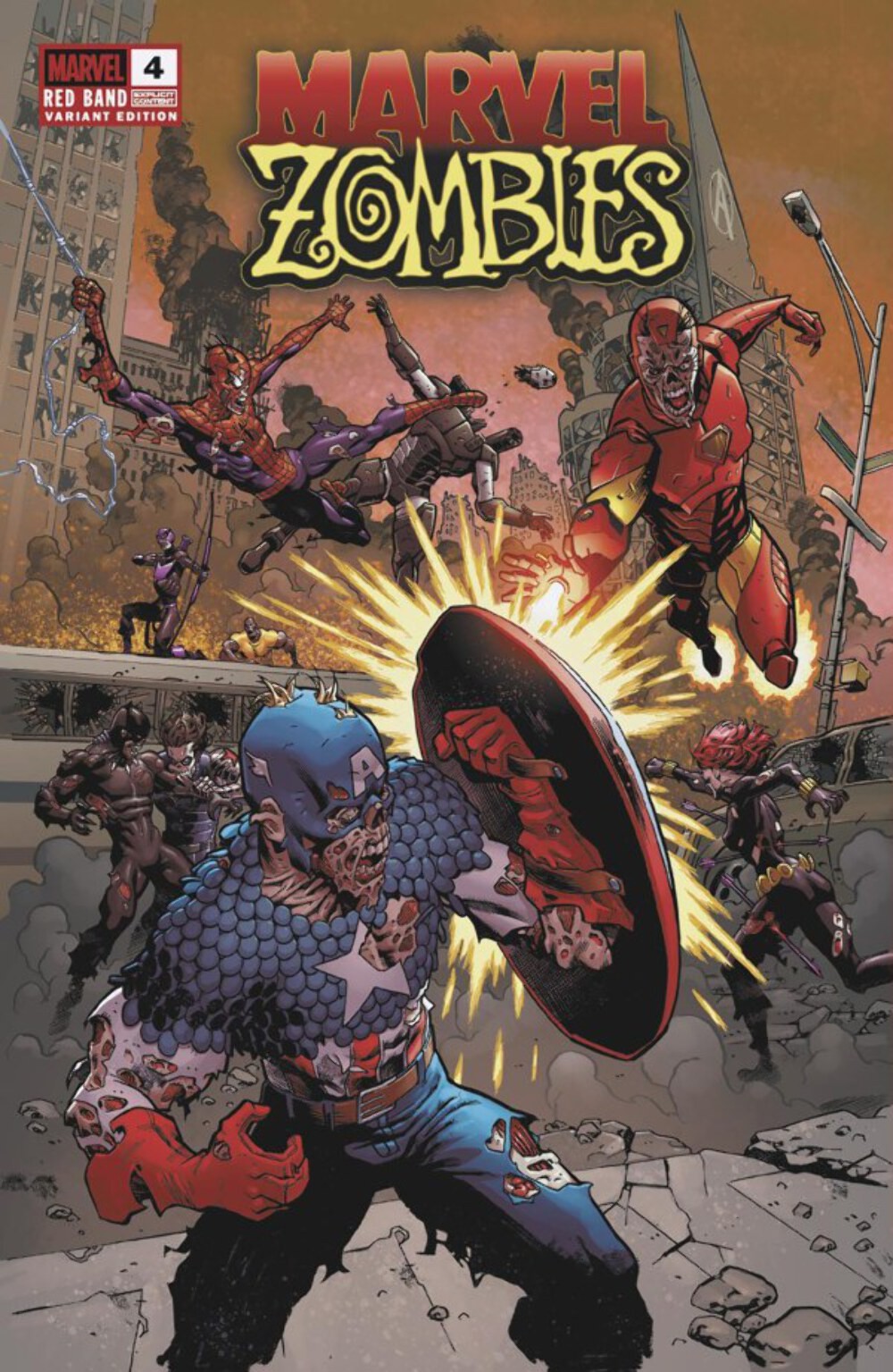 Marvel Zombies: Red Band #4 Mike Hawthorne [Polybagged] (12/31/25)