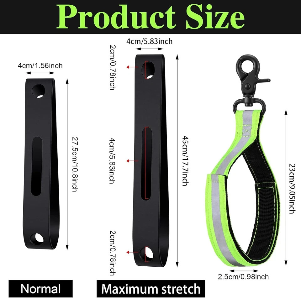 4 Pieces Firefighter Tools 2 Pcs Firefighter Helmet Band 2 Pcs Glove Strap Rubbe