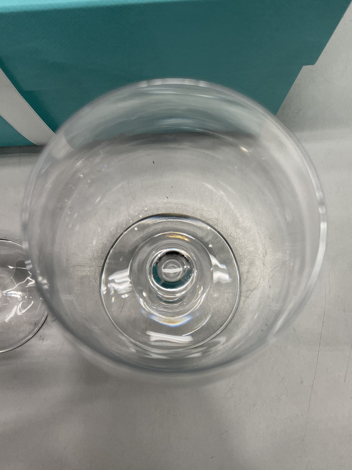 Tiffany Home Essentials White Wine Crystal Glasses Set of 2 73481163