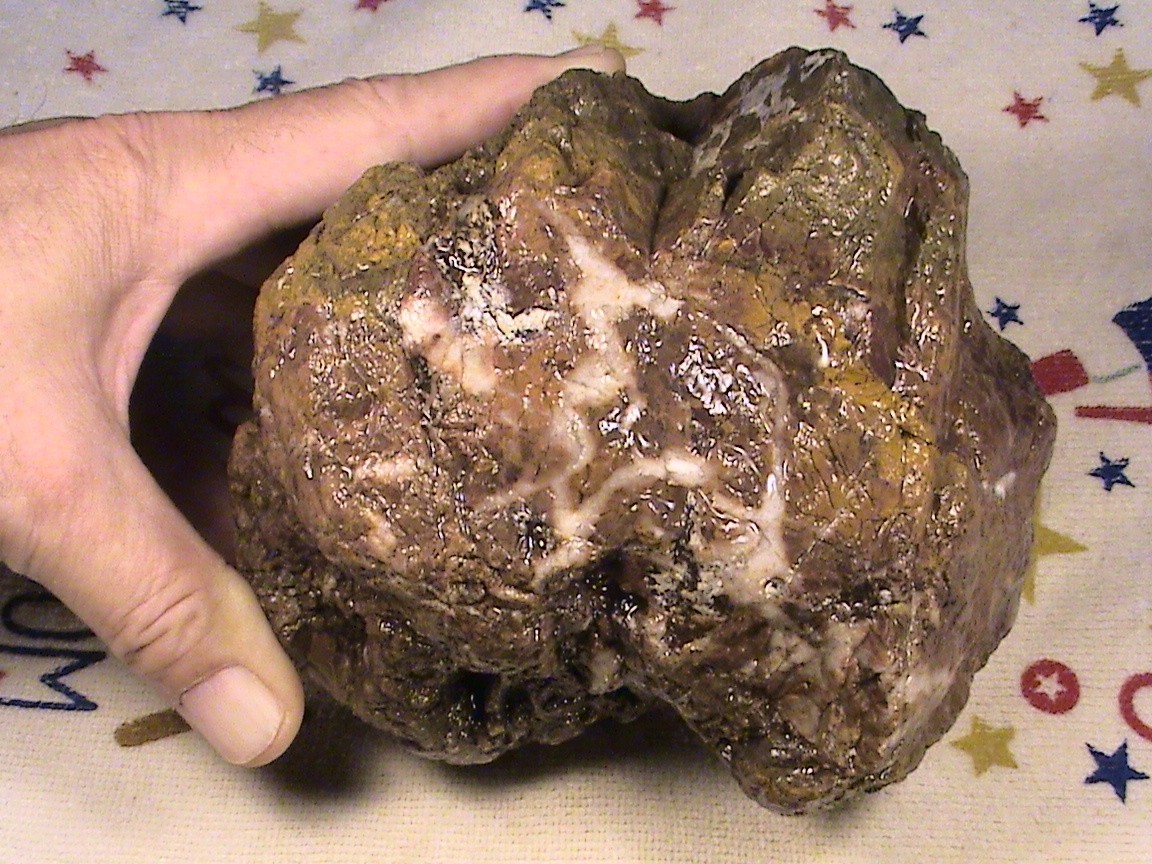 Chalcedony Jasper Lace Agate #R396, Rough Lapidary Mineral Specimen, 6 LBS, 8 OZ