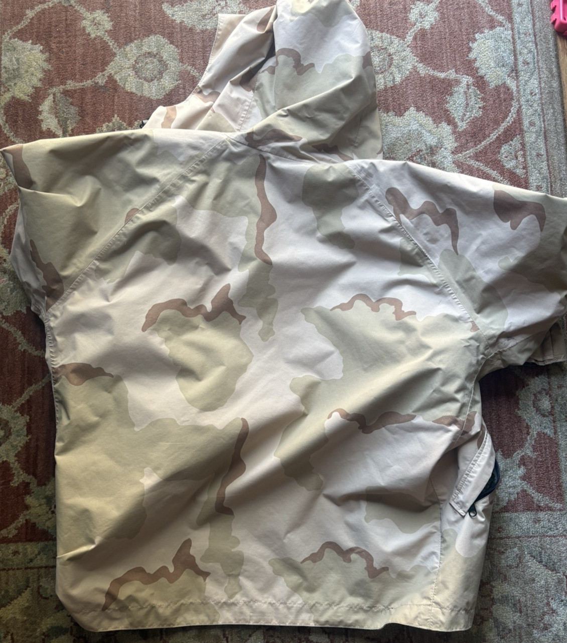 US CALVERY Night Desert Camo Reversible Gore-Tex Jacket-Size Large