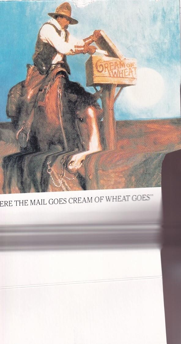 Muhammad Ali-TWICE Signed Vintage Cream of Wheat Page