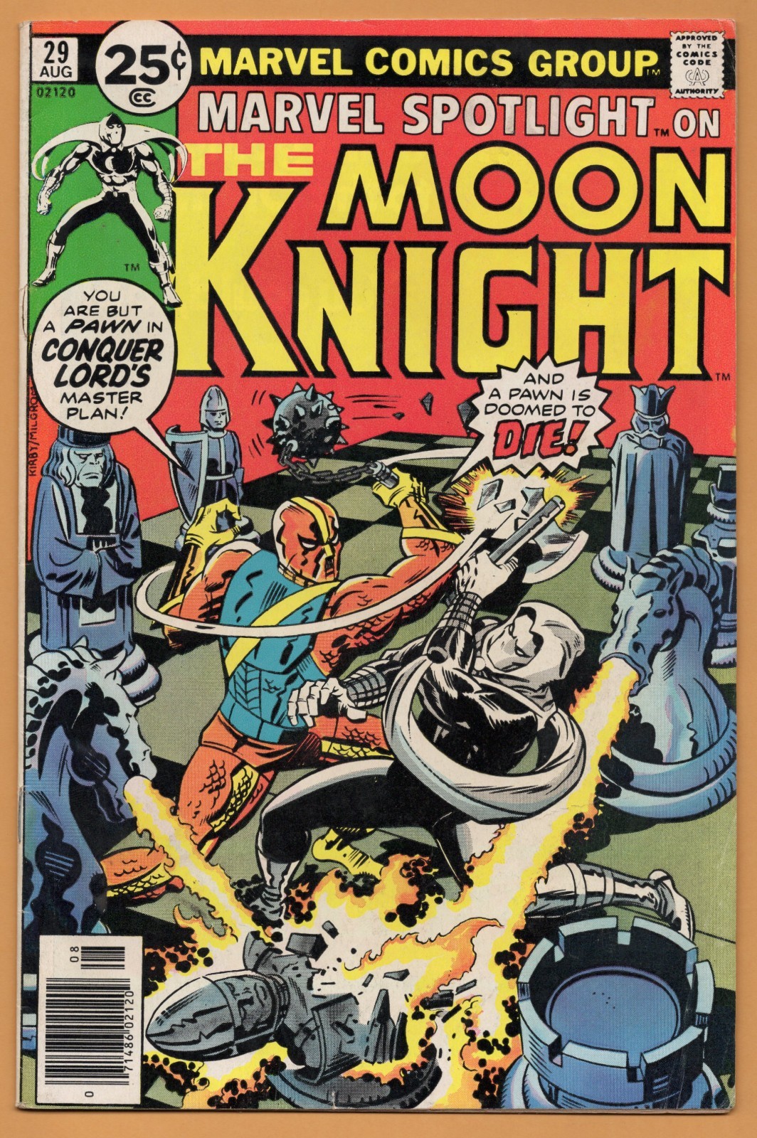 MARVEL SPOTLIGHT # 29 5.0 VERY GOOD / FINE MOON KNIGHT