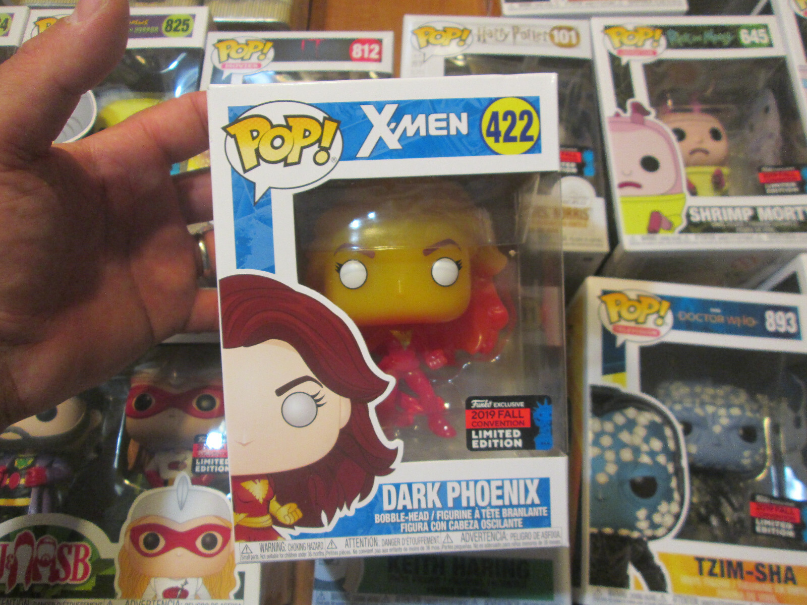 FUNKO POP DARK PHOENIX # 422 X-MEN MARVEL NYCC 2019 FALL CONVENTION