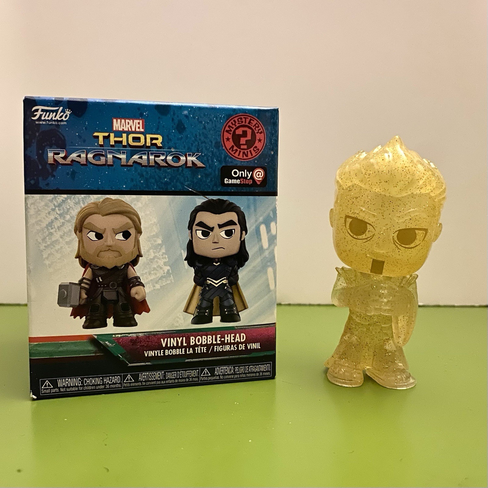 FUNKO THOR RAGNAROK MYSTERY MINIS ASTRAL GRANDMASTER VINYL FIGURE 2017 MARVEL