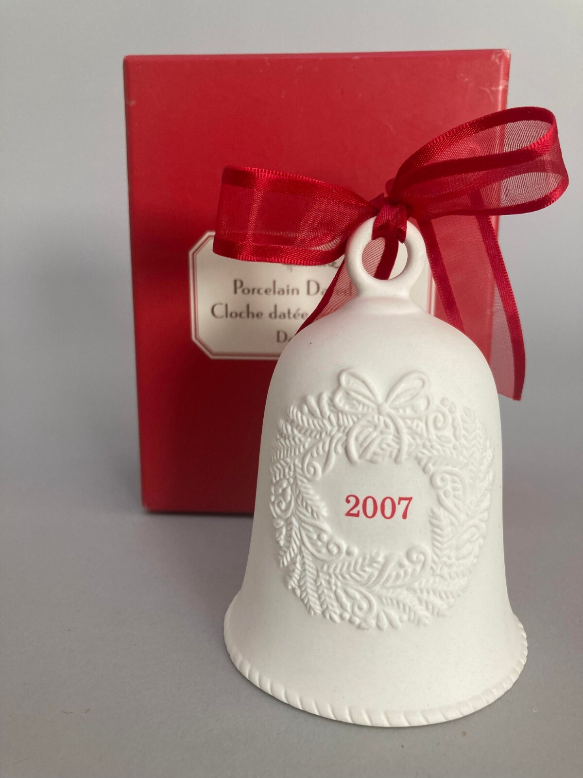 Hallmark 2007 Keepsake Porcelain Dated Bell With Box