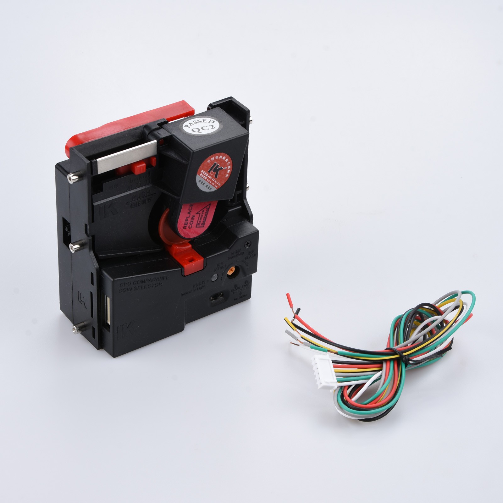 LK-800A+ CPU Comparable Coin Selector Arcade Token Acceptor For Mechanism Vender