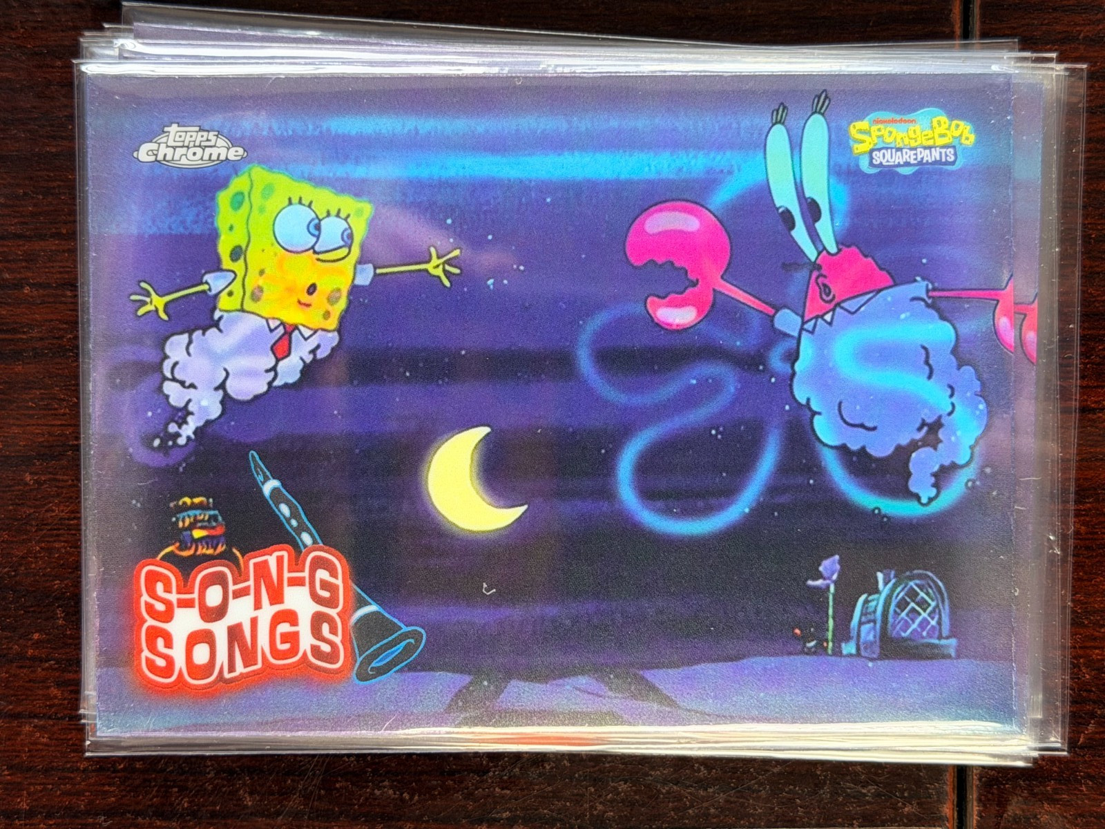 This Grill is Not A Home 2025 Topps Chrome SpongeBob SquarePants 25th Songs #S-6