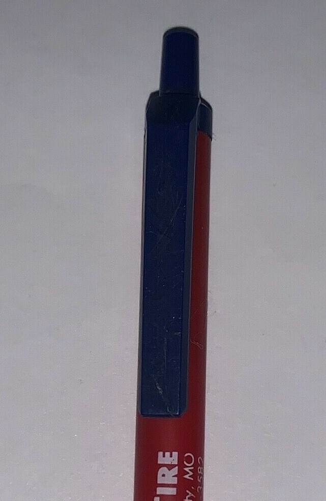 Vintage COMMUNITY WHOLESALE TIRE KANSAS CITY MO Advertising Ballpoint Pen NO Ink