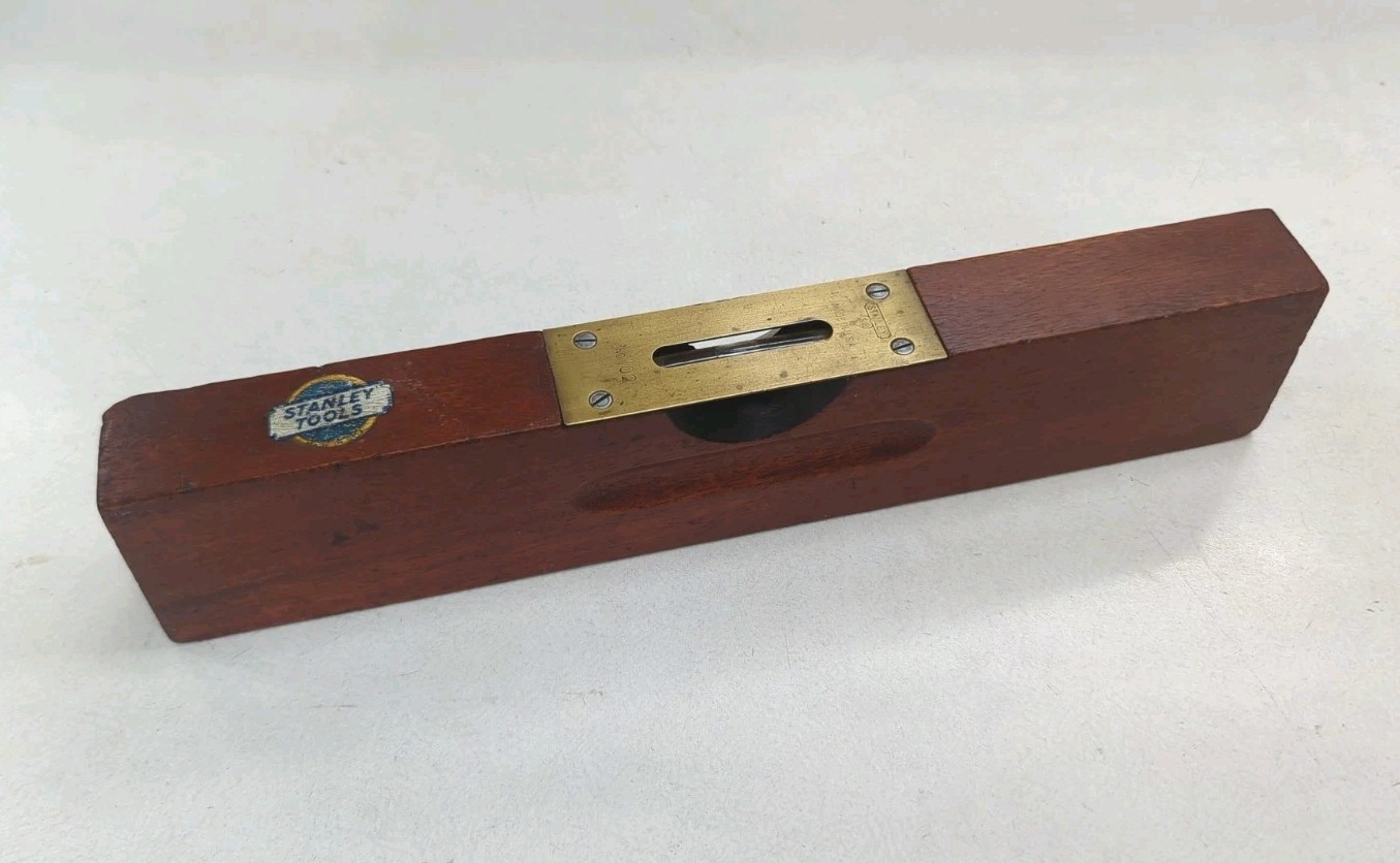 Stanley Sweetheart Level No. 102 with Sweetheart Logo Brass Tool 12″ 12 Inches
