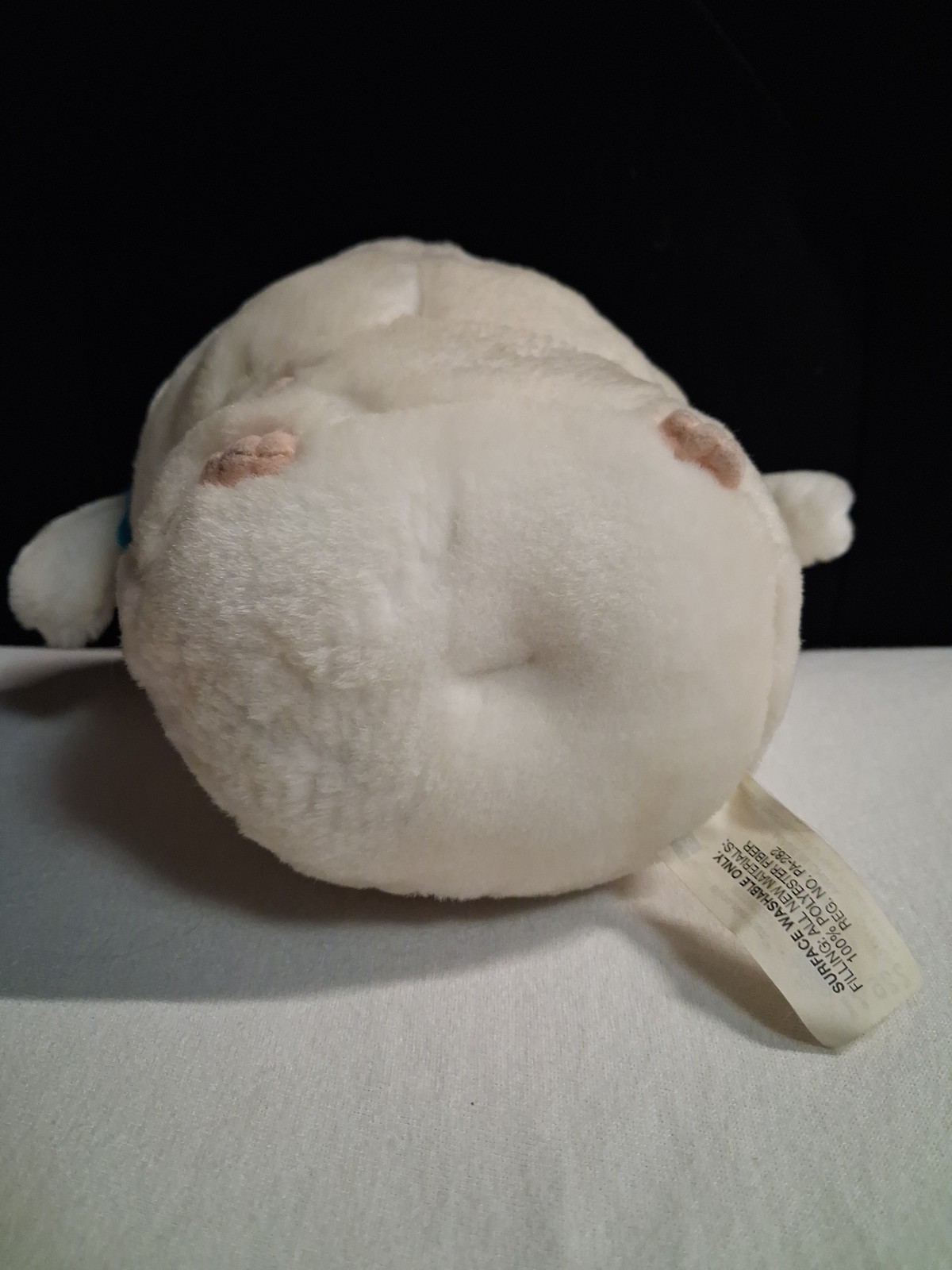 Hamtaro Bijou Hasbro Epoch 9” Ham-Ham 2002 Stuffed Animal Plush White Vintage