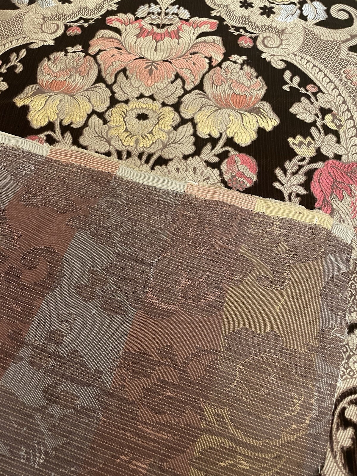 71” Continuous Inches – Scalamandre Old World Weavers Tosca Silk Velvet $956