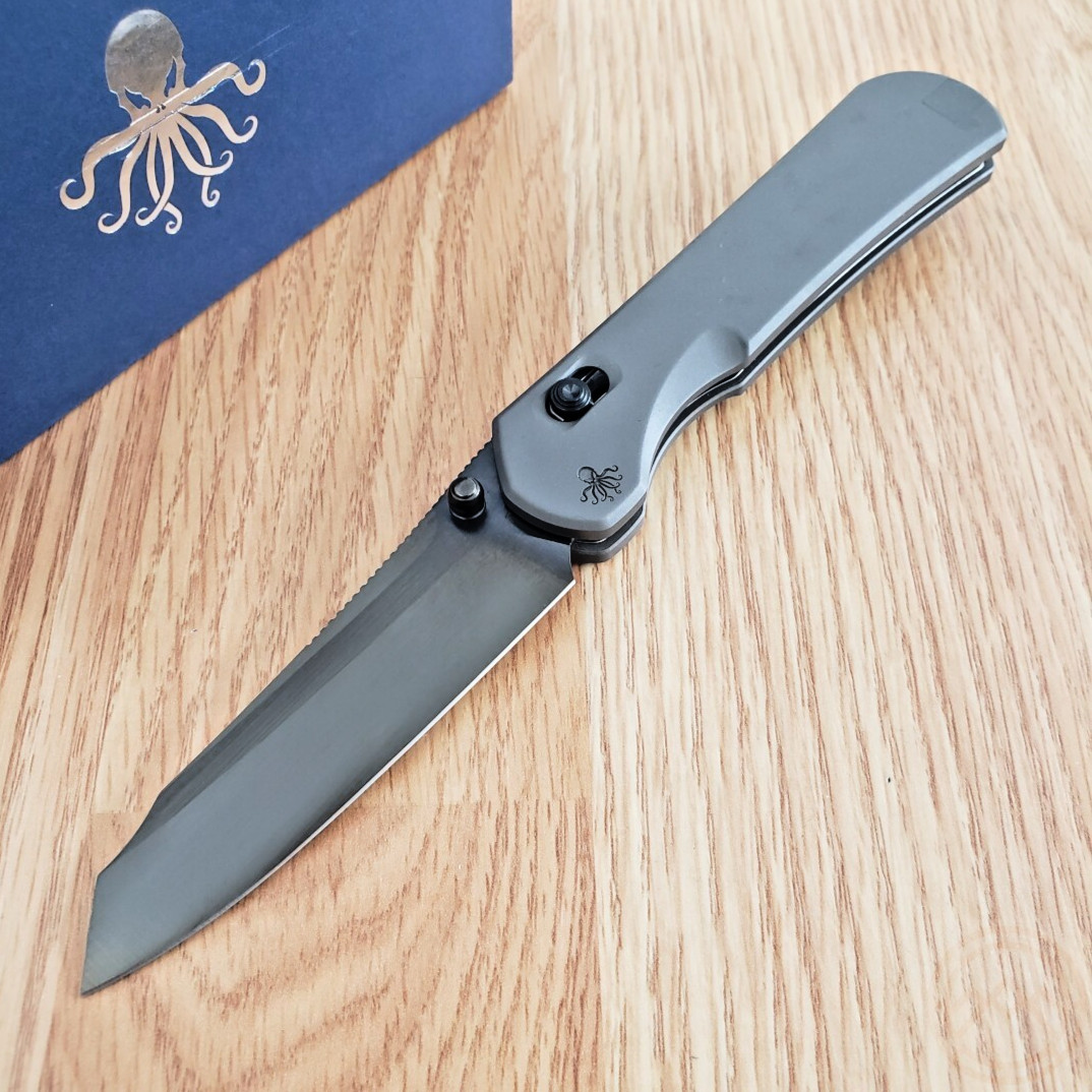 Piratech Knives Kraken Folding Knife 3.25″ CPM S90V Steel Blade Titanium Handle