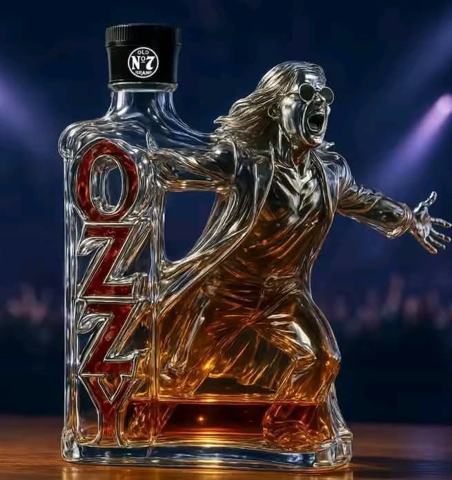Ozzy Osbourne Final Tour Memorial Whiskey Bottle Whiskey WWW