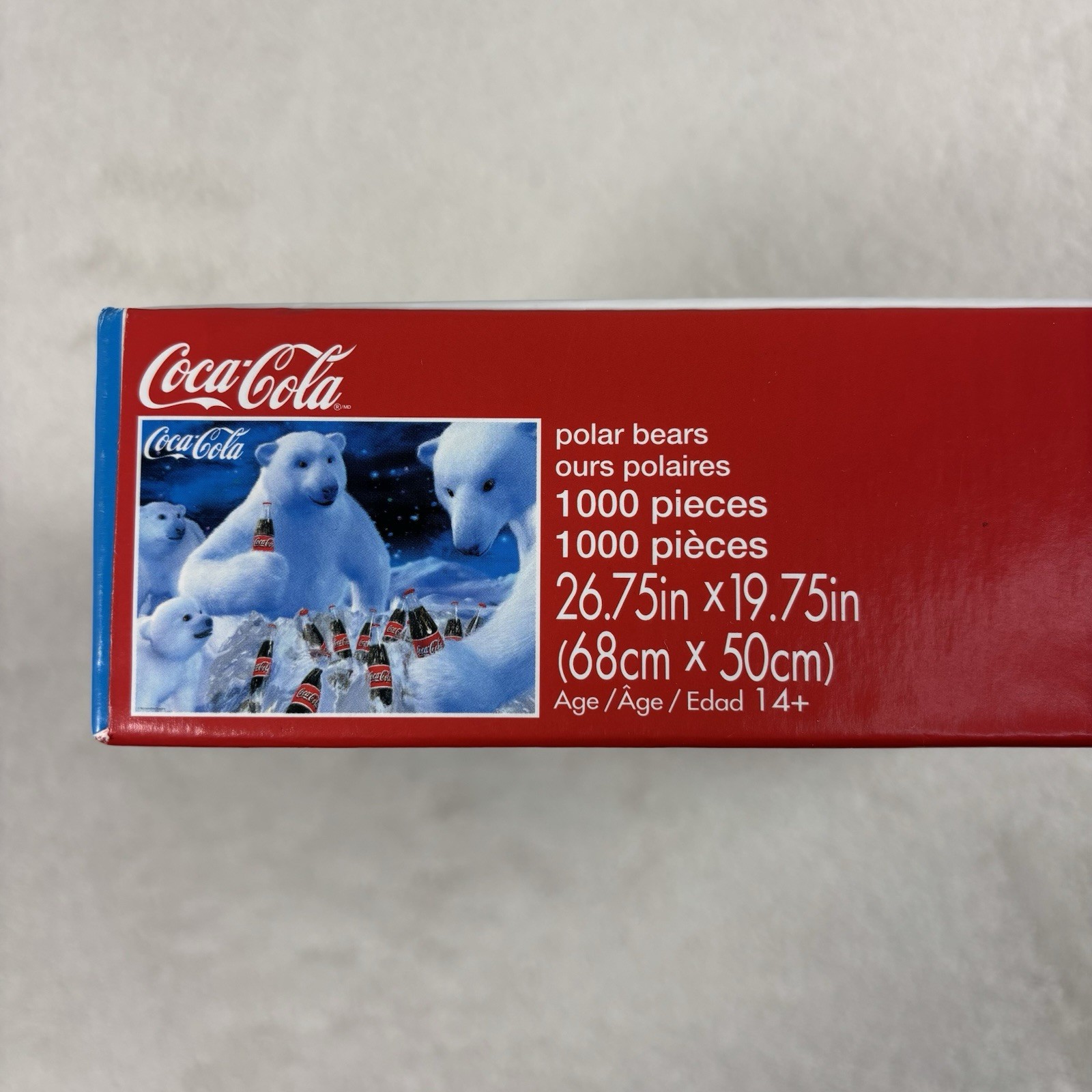 Coca-Cola Polar Bears Holiday Collection Jigsaw Puzzle 1000 Piece by Buffalo