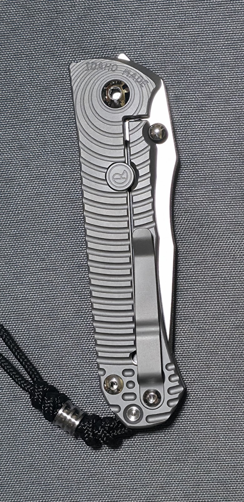 NEW! Exclusive Chris Reeves CRK Umnumzaan Glass Blasted Doppler & Tanto MagnaCut