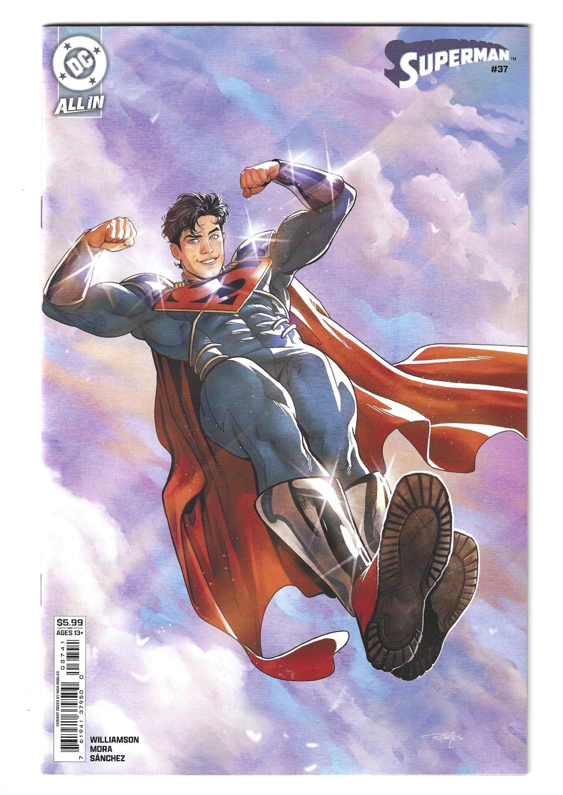 Superman #37 Nick Robles Variant | DC Comics | HTF | NM