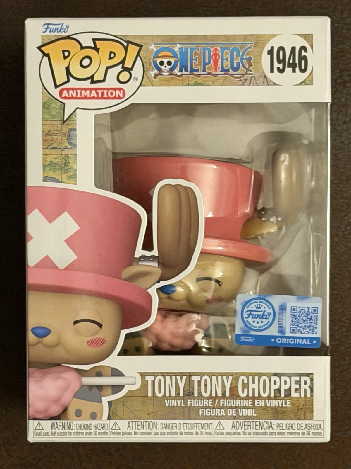 Tony Tony Chopper With Cotton Candy Funko Gamestop Exclusive #1946 Vinyl Figure