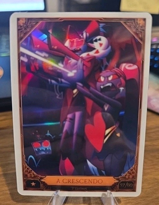 A Crescendo – 1st Ed FOIL OPTICHROME – Hazbin Hotel Season 2 Card