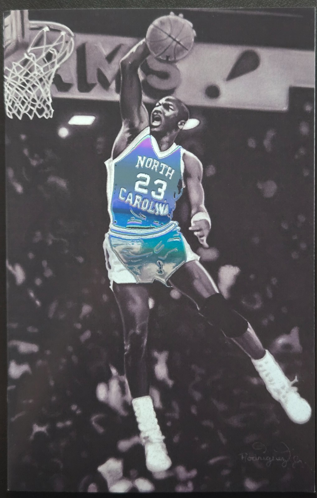 FAME MICHAEL JORDAN EXCLUSIVE BY OMAR RODRIGUEZ ULTRA FOIL HEROES CON LTD 200