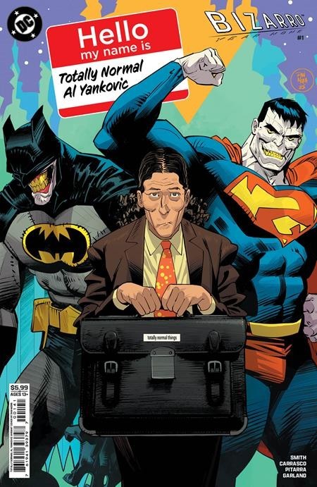 BIZARRO YEAR NONE #1 CVR D DAN MORA TOTALLY NORMAL AL YANKOVIC CAMEO VAR DC NM